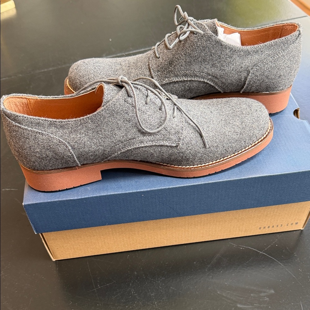 G.H. Bass & Co. Gray Women's Oxfords